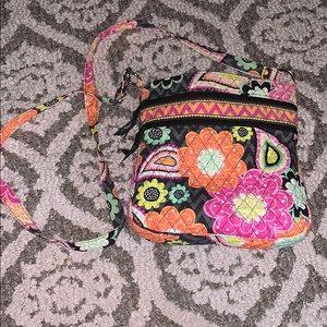 Vera Bradley triple zip hipster